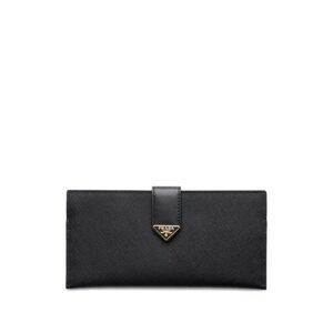 Saffiano Leather Long Wallet